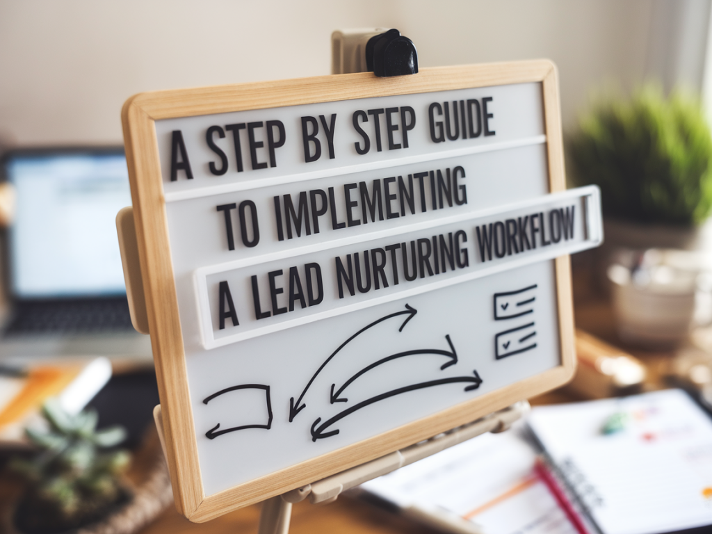 A step-by-step guide to implementing a lead nurturing workflow