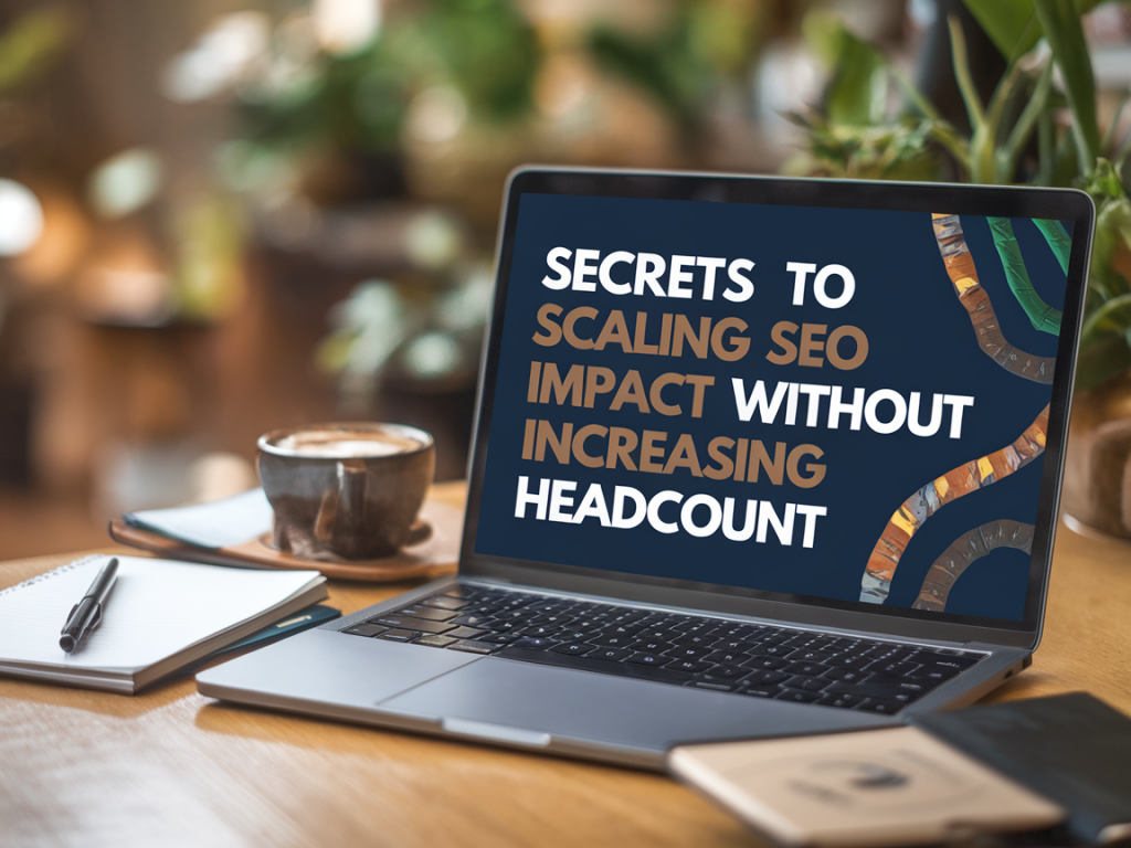 Secrets to scaling seo impact without increasing headcount