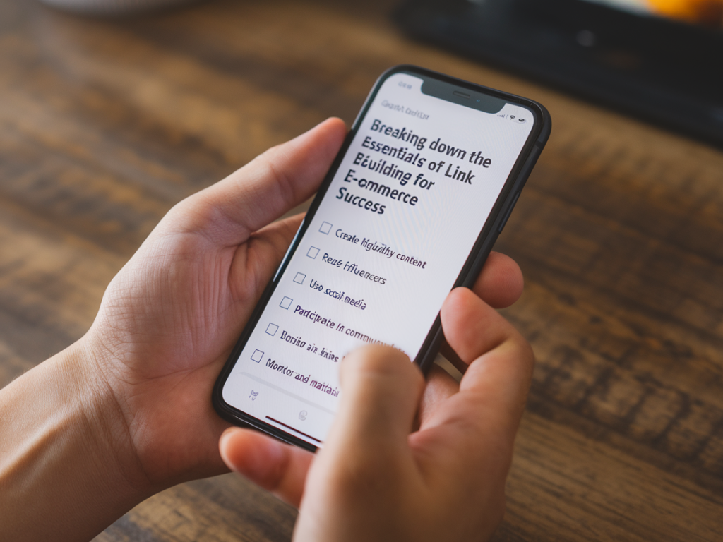 Breaking down the essentials of link building for e-commerce success